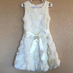 Bonnie Jean Girls Rosette Dress